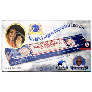 Satya Nag Champa Incense Sticks 15 Grams Pack of 12