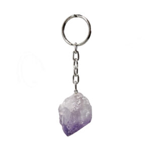 Amethyst Point Keychain