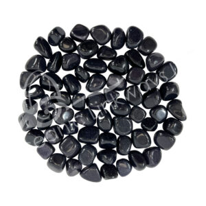 Blue Goldstone Tumbled Stones