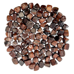 Red Tiger Eye Tumbled Stones