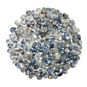 Crystal Quartz Plated Dark Blue AB 15-35 mm