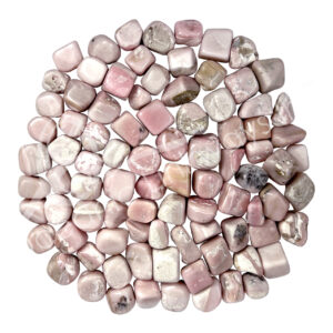 Pink Opal Ex Tumbled Stones