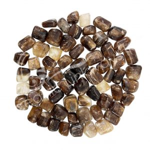 Calcite with Tourmaline Tumbled Stones 20-30 mm