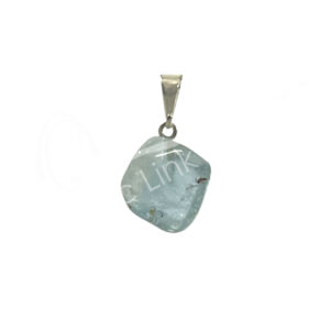 Blue Topaz Tumbled Stones Pendant