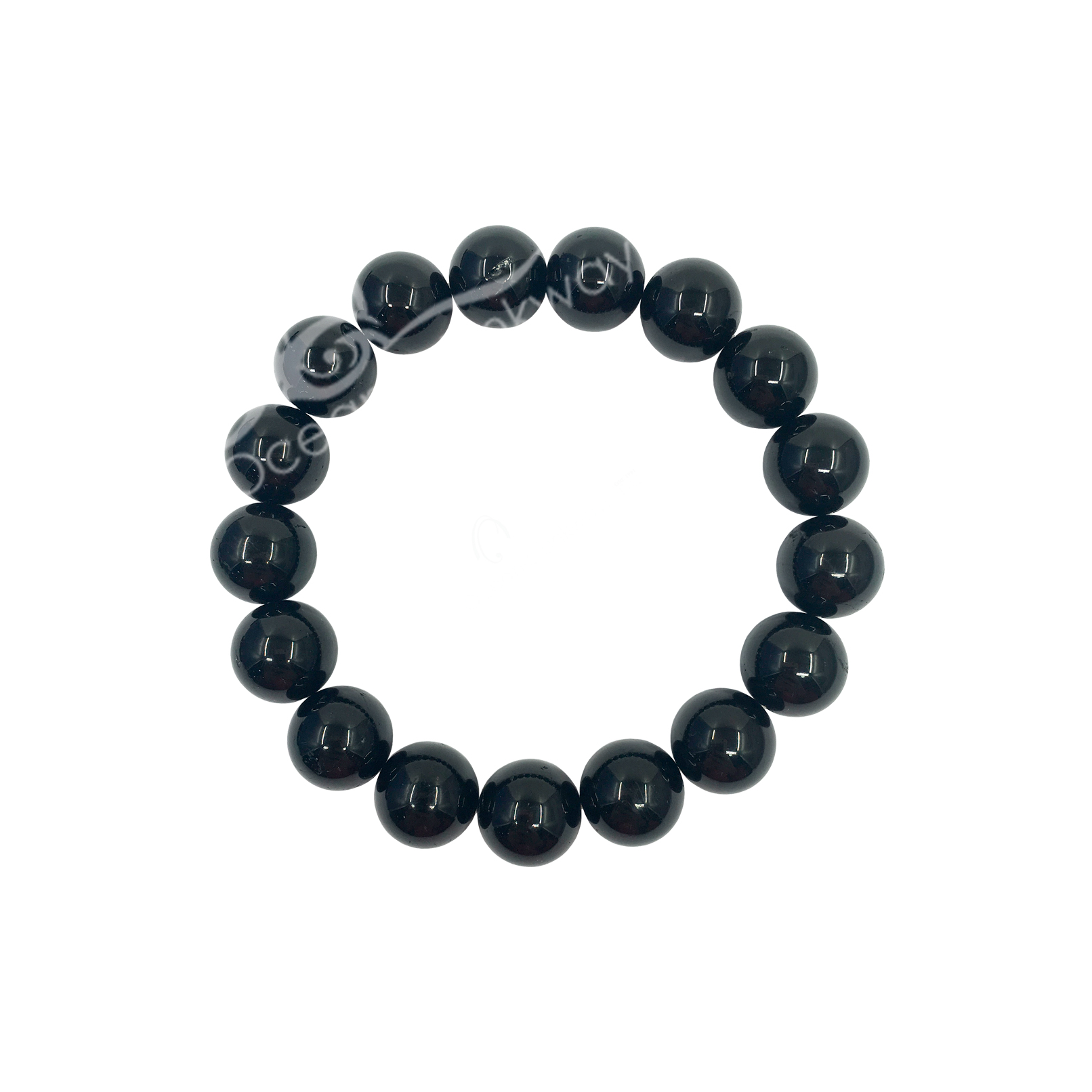 Black Tourmaline Bracelet 12-12.3 mm | Oceanic Linkways in NJ