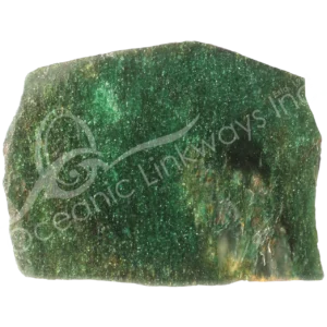 Dark Green Aventurine Slice