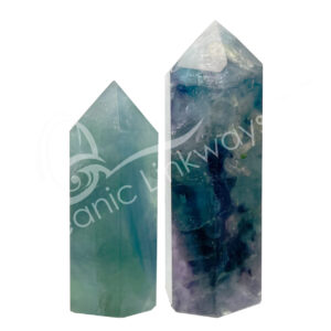 Polished Fluorite A Obelisk 6 Sides