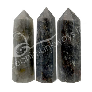 Polished Smoky Quartz with Inclusions Obelisk