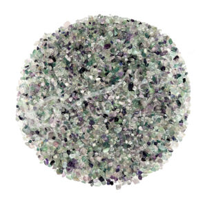 Polished Green Fluorite Tumbled Chips