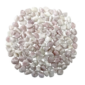 Lavender Quartz Tumbled Stones 20-35 mm