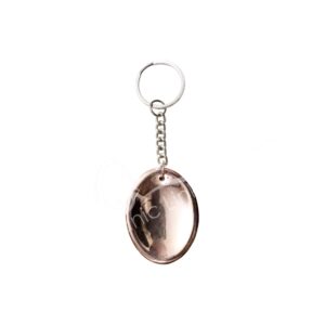 Copper Worry Stone Keychain