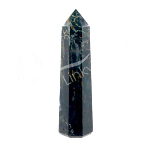 Polished Bloodstone Obelisk 6 Sides