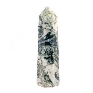 Tree Agate Obelisk 6-7"