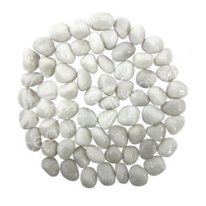 White Agate Tumbled Stones