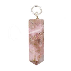 Rhodonite Pencil Point Pendant