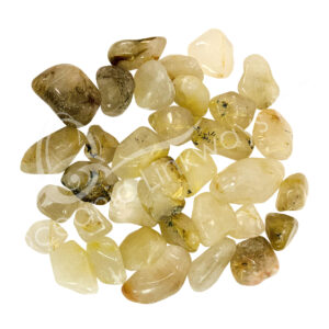 Rutilated Quartz EX Tumbled Stones