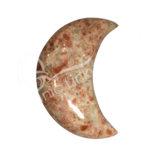 Polished Sunstone Moon