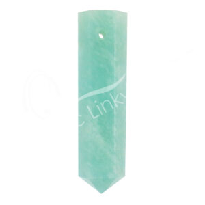 Amazonite Point Pendant with 2 mm Hole