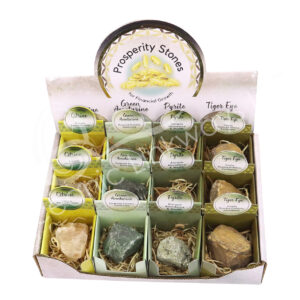 Prosperity Stone Pop-up Display Box (Set of 12)