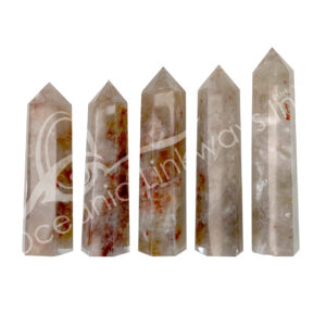 Polished Golden Healer Quartz Obelisk 6 Sides