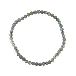 Labradorite Faceted Stone Beads Bracelet