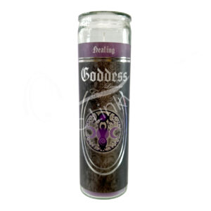 Lavender Glass Jar Candle Goddess & Triple Moon