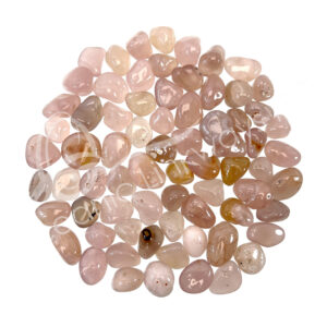 Polished Pink Chalcedony Pebbles