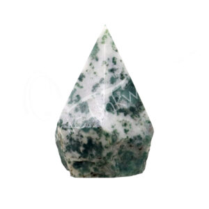 Tree Agate Top Polished Point