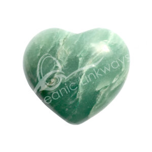 Polished Aquamarine Heart