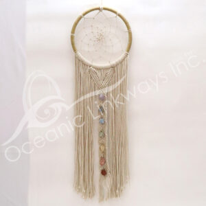 Macrame with Chakra Stones Hanging