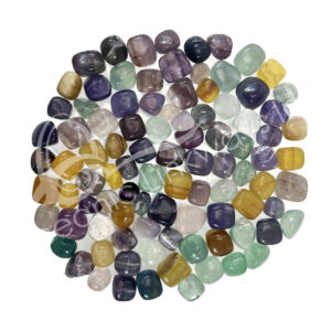 Rainbow Fluorite Tumbled Stones