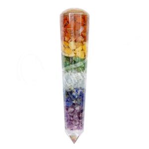 Chakra Orgone with Flower of Life Massager