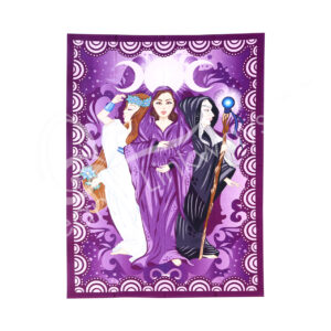 Printed Maidens Cotton Tapestry