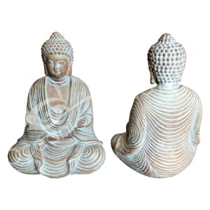 NATURAL BUDDHA IN MEDITATION 3.45"L X 5"H