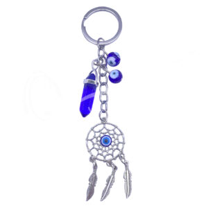 Dreamcatcher Evil Eye Keychain with Point