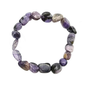 Charoite Tumbled Stone Bracelet