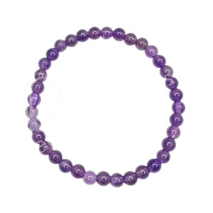 Amethyst Kids Size Bracelet 4 mm