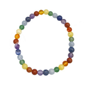 Chakra Stones Kids Size Bracelet 4 mm