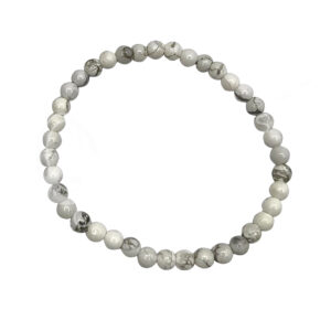 White Howlite Kids Size Bracelet