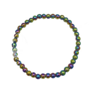 Rainbow Hematite Kids Size Bracelet