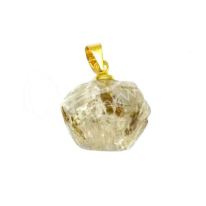 Pakimer Crystal Quartz Plated Pendant