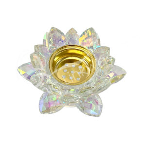 Crystal AB Lotus Multipurpose Tealight Holder