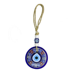 Good Luck Glass Printed Evil Eye Hanging