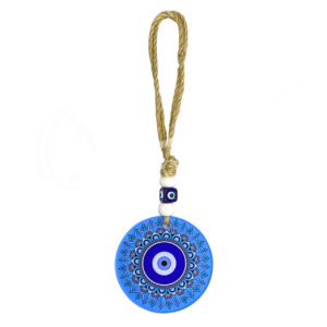 Evil Eye Glass Printed Hanging