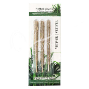 Vetiver Herbal Resin Incense Sticks