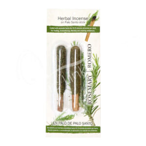 Rosemary Herbal Resin on Palo Santo Stick