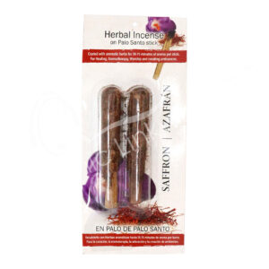 Saffro Herbal Resin on Palo Santo Sticks