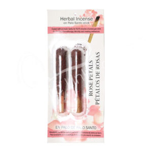 Rose Herbal Resin on Palo Santo Stick