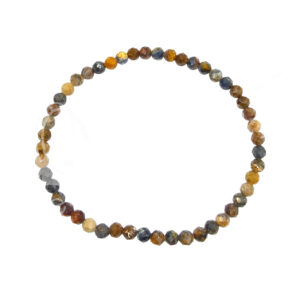 Pietersite Faceted Stones Bracelet