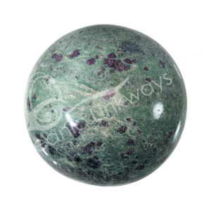 Polished Ruby Fuchsite Sphere